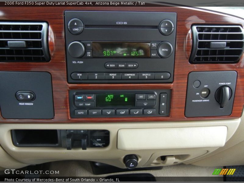 Controls of 2006 F350 Super Duty Lariat SuperCab 4x4