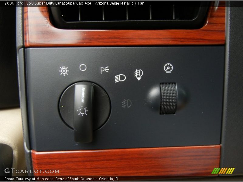 Controls of 2006 F350 Super Duty Lariat SuperCab 4x4