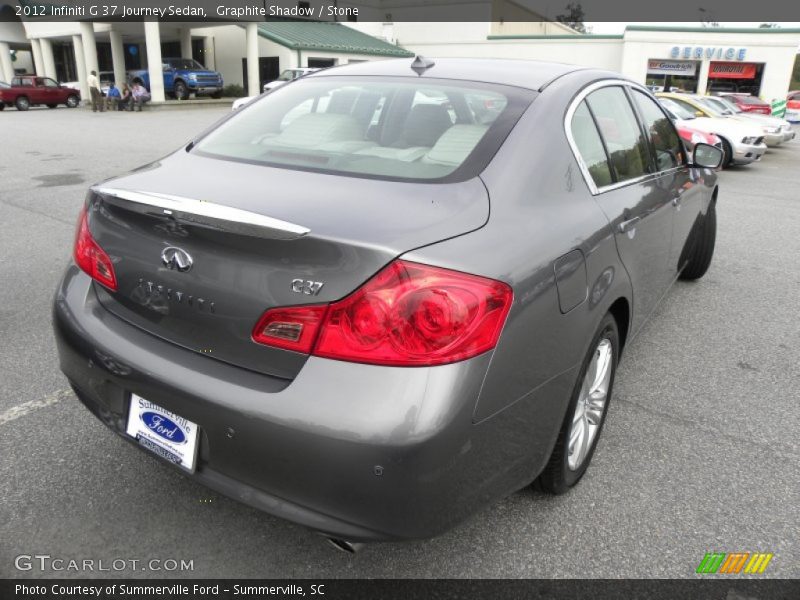 Graphite Shadow / Stone 2012 Infiniti G 37 Journey Sedan