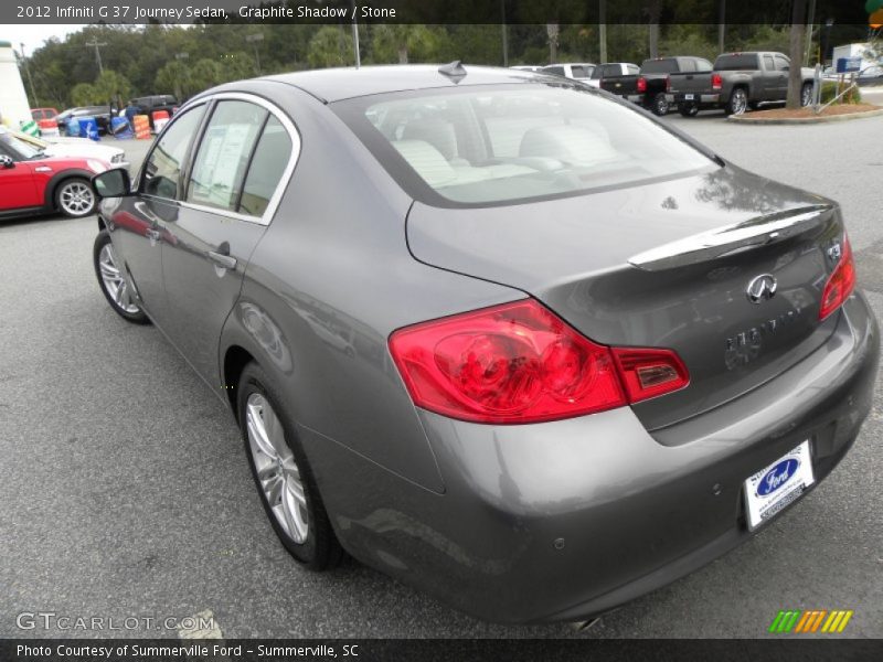 Graphite Shadow / Stone 2012 Infiniti G 37 Journey Sedan