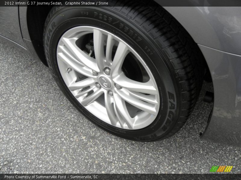 Graphite Shadow / Stone 2012 Infiniti G 37 Journey Sedan