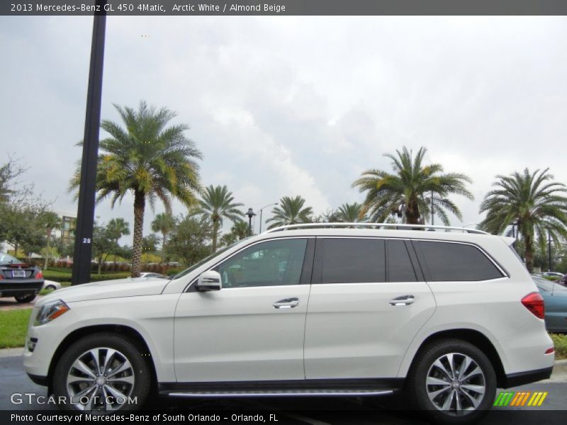 Arctic White / Almond Beige 2013 Mercedes-Benz GL 450 4Matic
