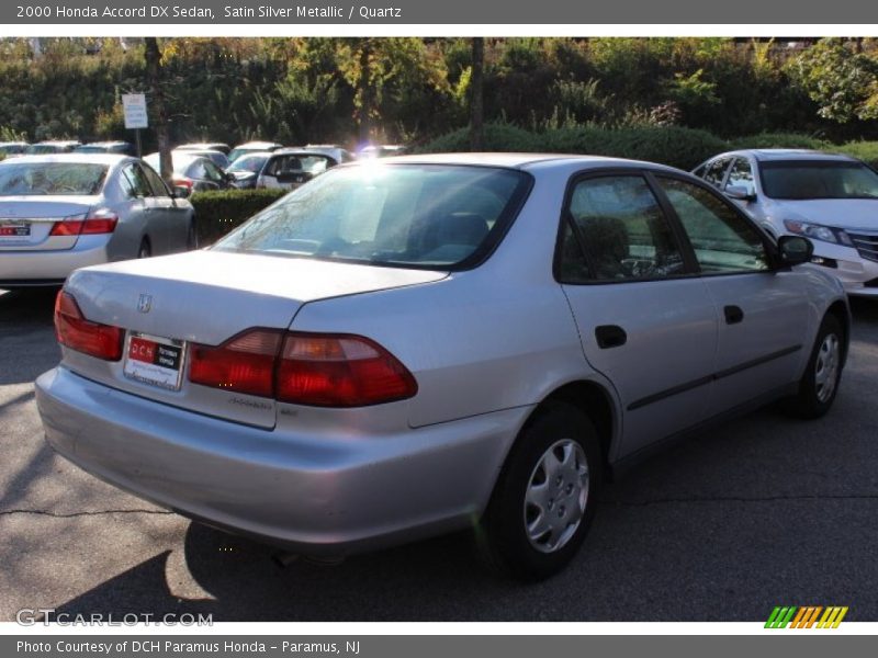 Satin Silver Metallic / Quartz 2000 Honda Accord DX Sedan