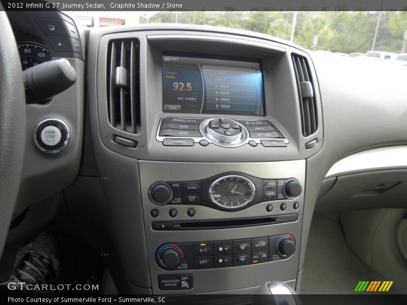 Graphite Shadow / Stone 2012 Infiniti G 37 Journey Sedan