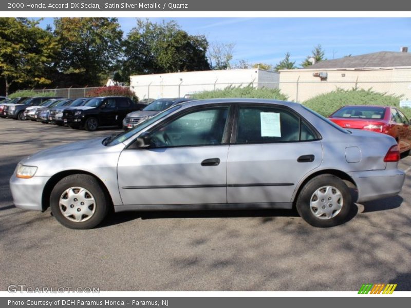 Satin Silver Metallic / Quartz 2000 Honda Accord DX Sedan