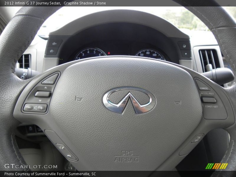 Graphite Shadow / Stone 2012 Infiniti G 37 Journey Sedan