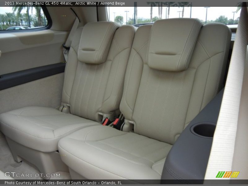 Rear Seat of 2013 GL 450 4Matic