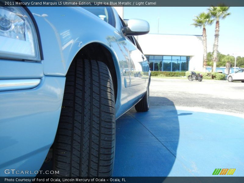 Light Ice Blue Metallic / Light Camel 2011 Mercury Grand Marquis LS Ultimate Edition