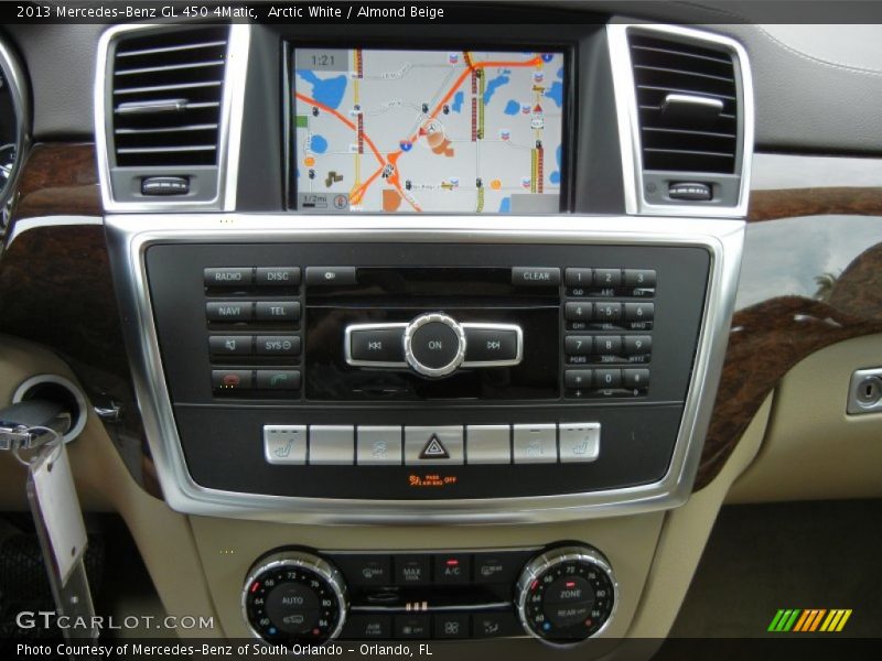 Controls of 2013 GL 450 4Matic