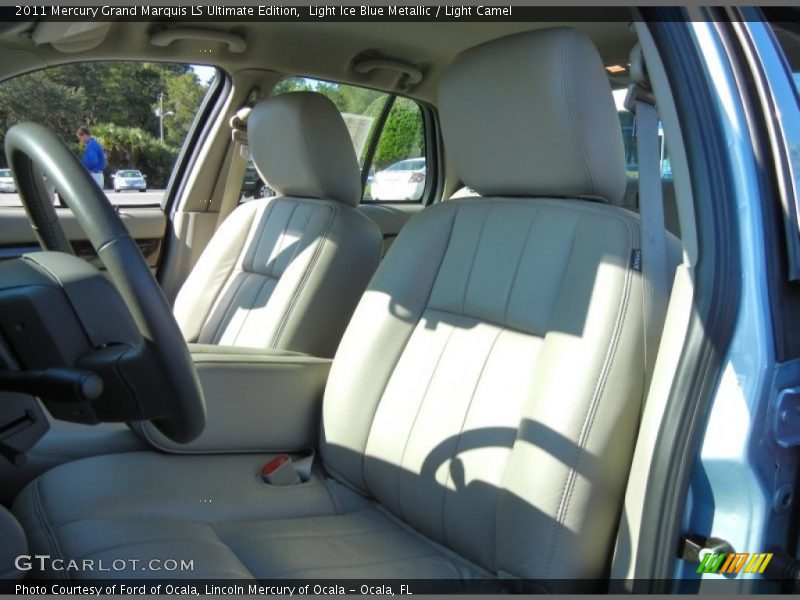 Light Ice Blue Metallic / Light Camel 2011 Mercury Grand Marquis LS Ultimate Edition