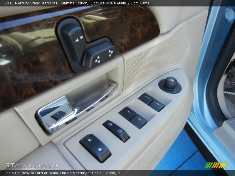 Light Ice Blue Metallic / Light Camel 2011 Mercury Grand Marquis LS Ultimate Edition