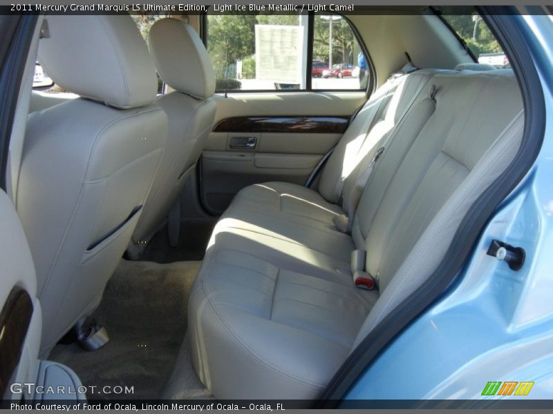 Light Ice Blue Metallic / Light Camel 2011 Mercury Grand Marquis LS Ultimate Edition