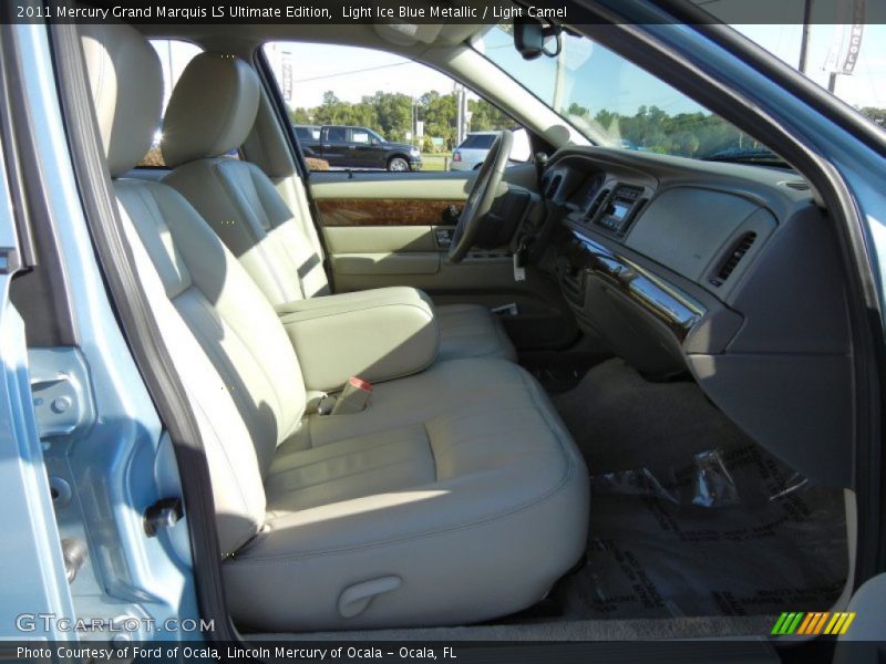 Light Ice Blue Metallic / Light Camel 2011 Mercury Grand Marquis LS Ultimate Edition