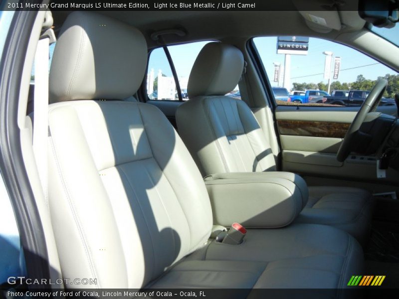 Light Ice Blue Metallic / Light Camel 2011 Mercury Grand Marquis LS Ultimate Edition
