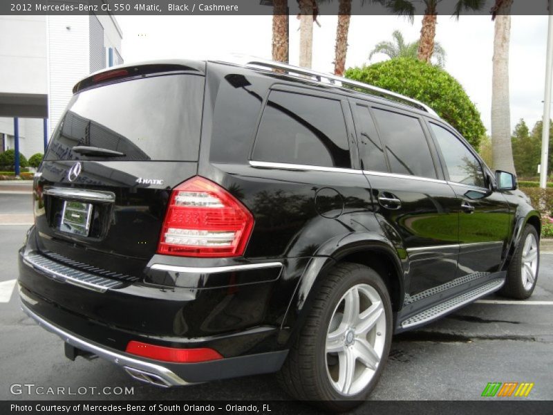 Black / Cashmere 2012 Mercedes-Benz GL 550 4Matic