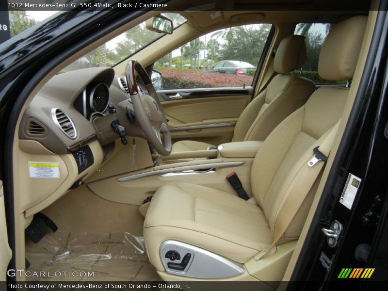  2012 GL 550 4Matic Cashmere Interior