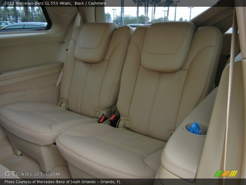 Rear Seat of 2012 GL 550 4Matic