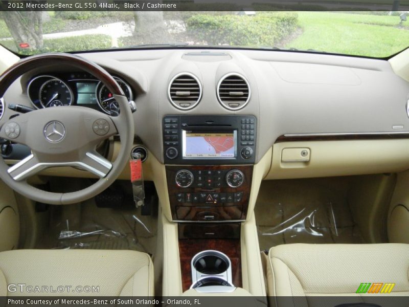 Dashboard of 2012 GL 550 4Matic