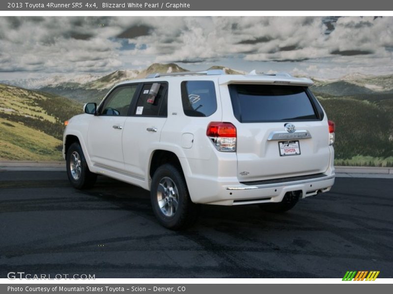 Blizzard White Pearl / Graphite 2013 Toyota 4Runner SR5 4x4