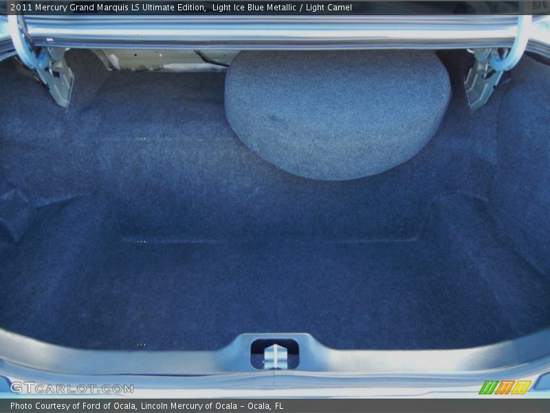 Light Ice Blue Metallic / Light Camel 2011 Mercury Grand Marquis LS Ultimate Edition