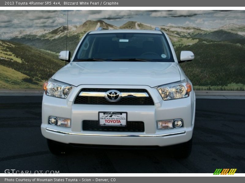Blizzard White Pearl / Graphite 2013 Toyota 4Runner SR5 4x4