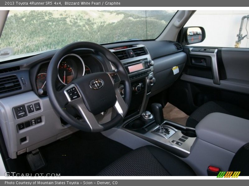 Blizzard White Pearl / Graphite 2013 Toyota 4Runner SR5 4x4
