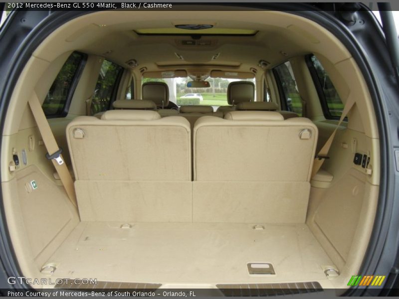  2012 GL 550 4Matic Trunk