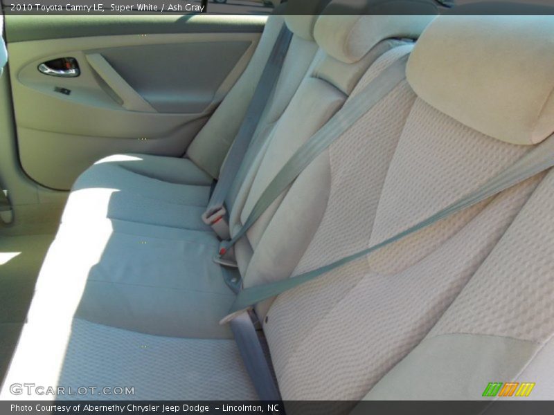 Super White / Ash Gray 2010 Toyota Camry LE
