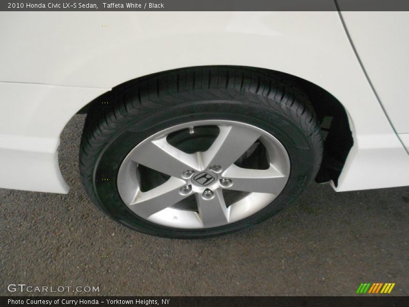 Taffeta White / Black 2010 Honda Civic LX-S Sedan