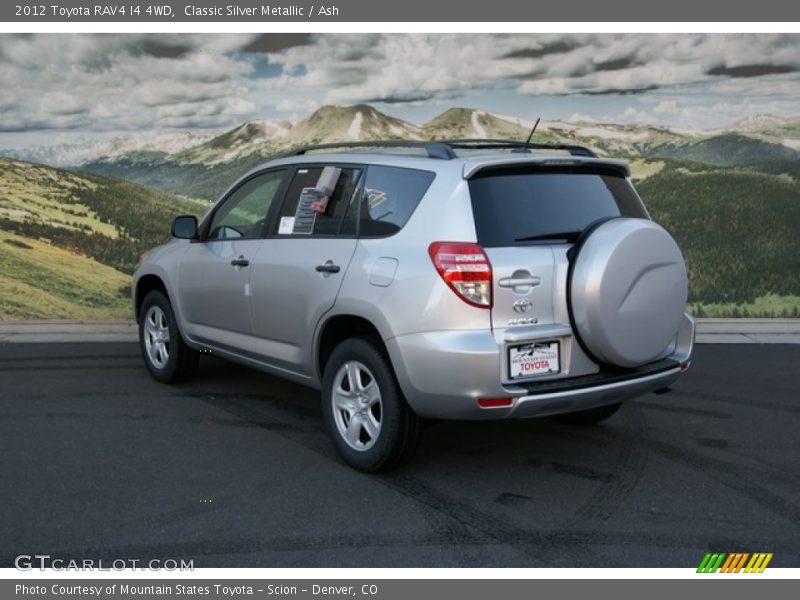 Classic Silver Metallic / Ash 2012 Toyota RAV4 I4 4WD