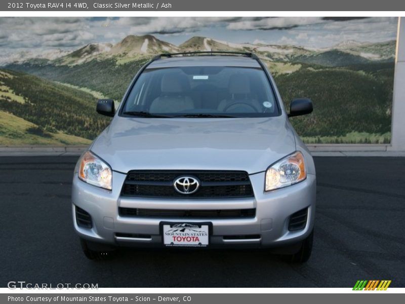 Classic Silver Metallic / Ash 2012 Toyota RAV4 I4 4WD