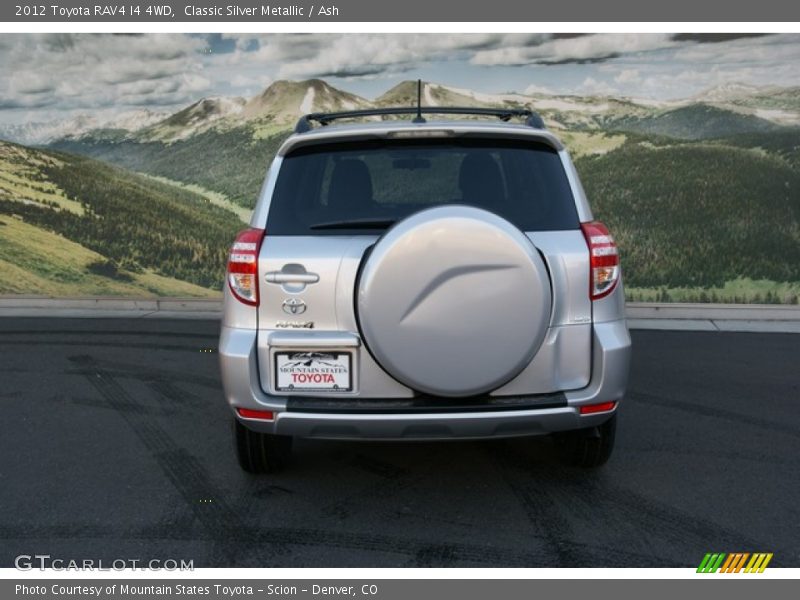Classic Silver Metallic / Ash 2012 Toyota RAV4 I4 4WD