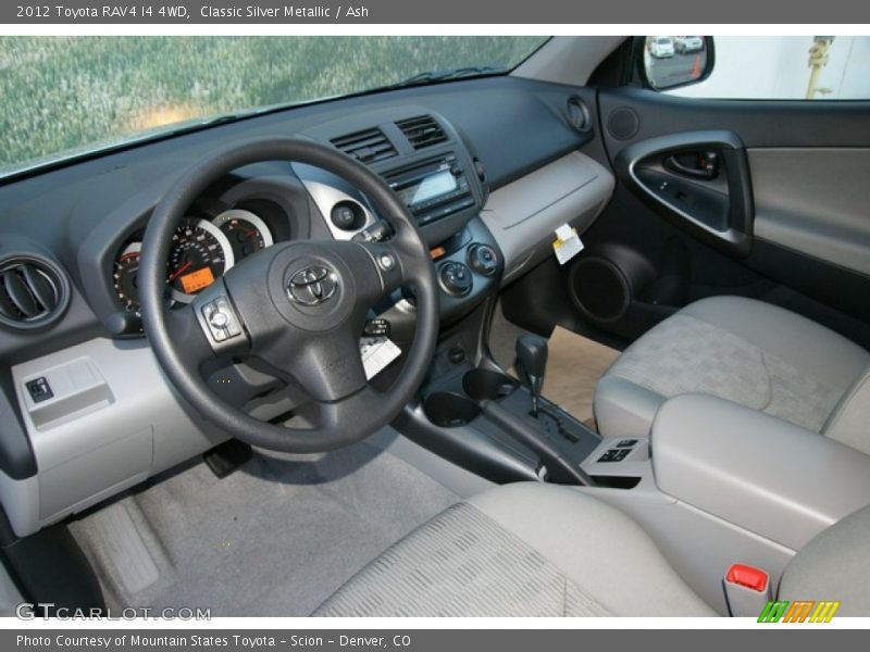 Classic Silver Metallic / Ash 2012 Toyota RAV4 I4 4WD