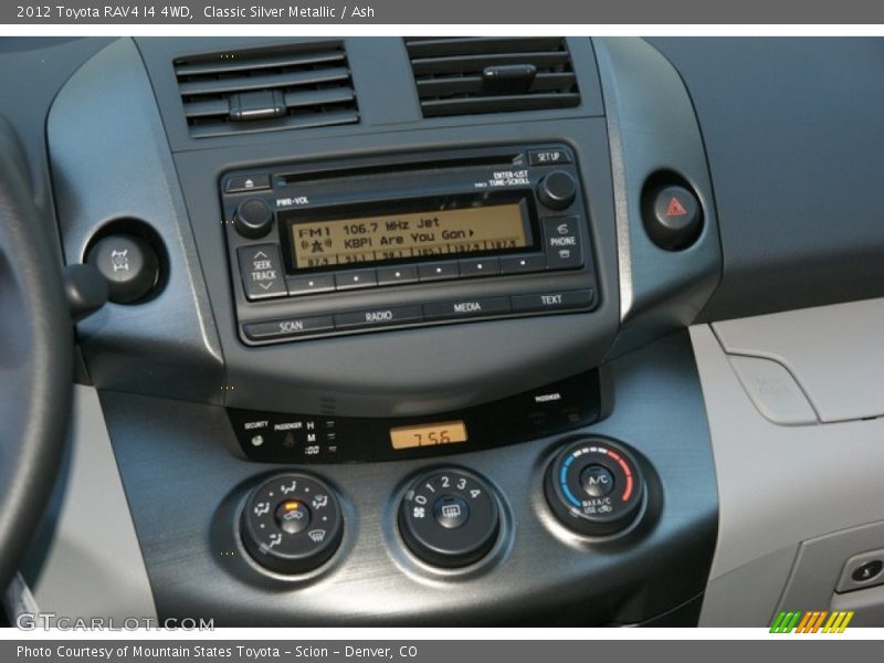 Classic Silver Metallic / Ash 2012 Toyota RAV4 I4 4WD