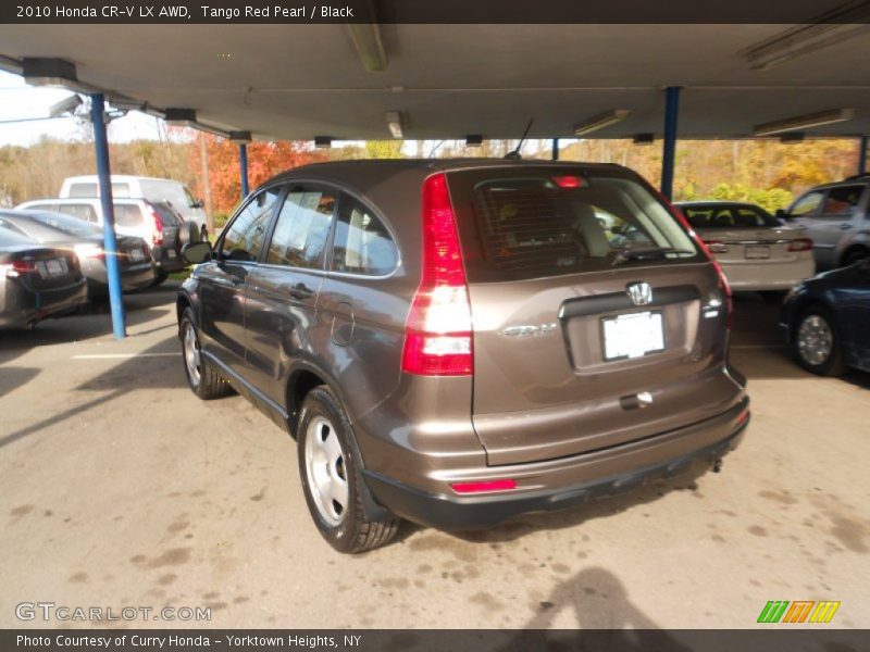 Tango Red Pearl / Black 2010 Honda CR-V LX AWD