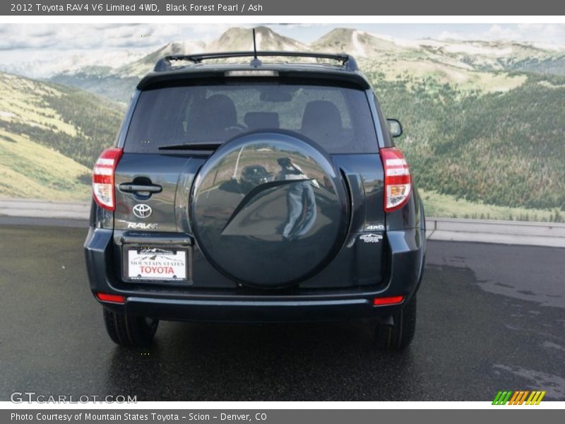 Black Forest Pearl / Ash 2012 Toyota RAV4 V6 Limited 4WD