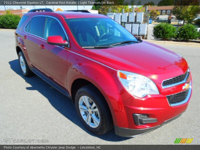 Cardinal Red Metallic / Light Titanium/Jet Black 2011 Chevrolet Equinox LT