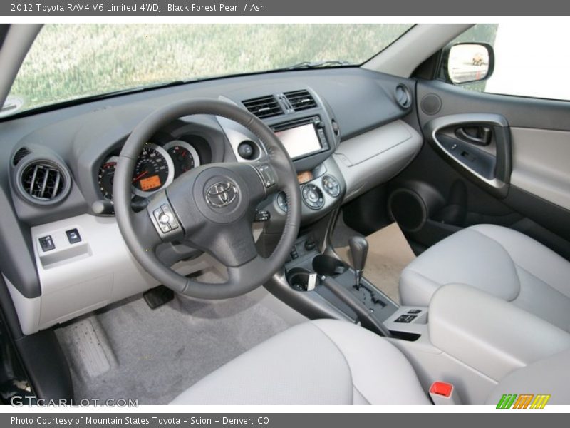 Black Forest Pearl / Ash 2012 Toyota RAV4 V6 Limited 4WD