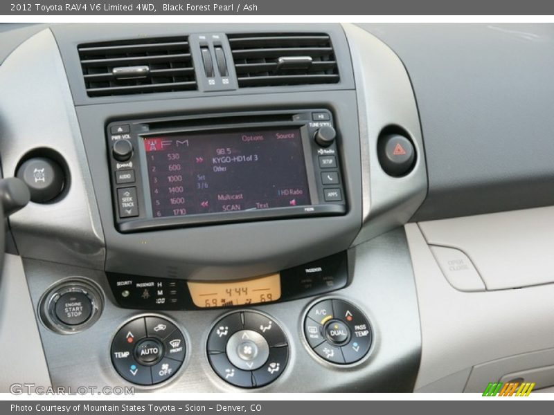Black Forest Pearl / Ash 2012 Toyota RAV4 V6 Limited 4WD