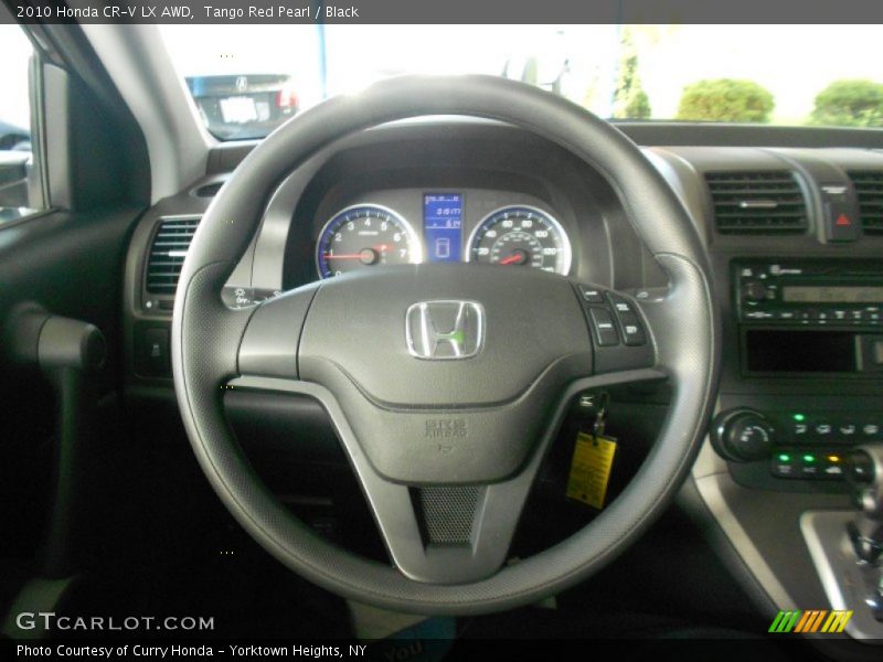 Tango Red Pearl / Black 2010 Honda CR-V LX AWD