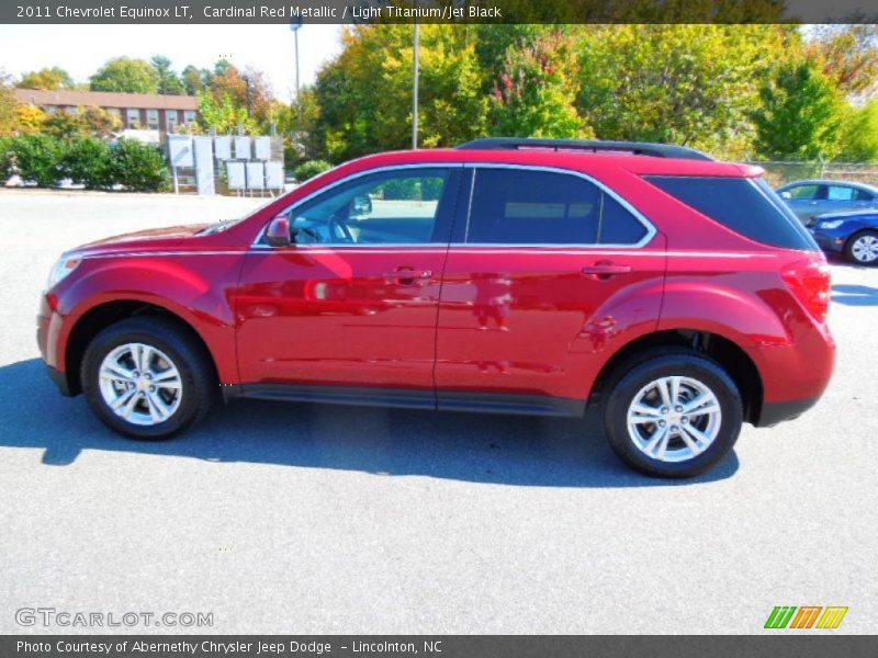 Cardinal Red Metallic / Light Titanium/Jet Black 2011 Chevrolet Equinox LT