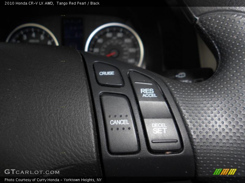 Tango Red Pearl / Black 2010 Honda CR-V LX AWD