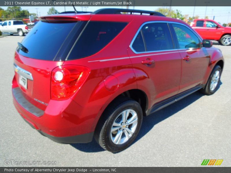 Cardinal Red Metallic / Light Titanium/Jet Black 2011 Chevrolet Equinox LT