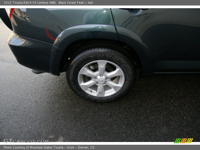 Black Forest Pearl / Ash 2012 Toyota RAV4 V6 Limited 4WD