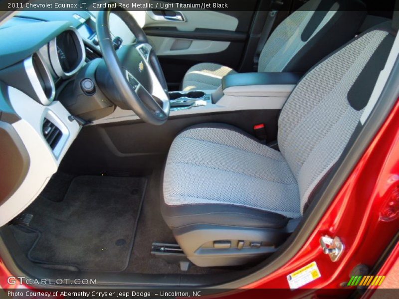 Cardinal Red Metallic / Light Titanium/Jet Black 2011 Chevrolet Equinox LT