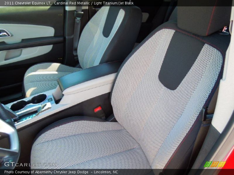 Cardinal Red Metallic / Light Titanium/Jet Black 2011 Chevrolet Equinox LT