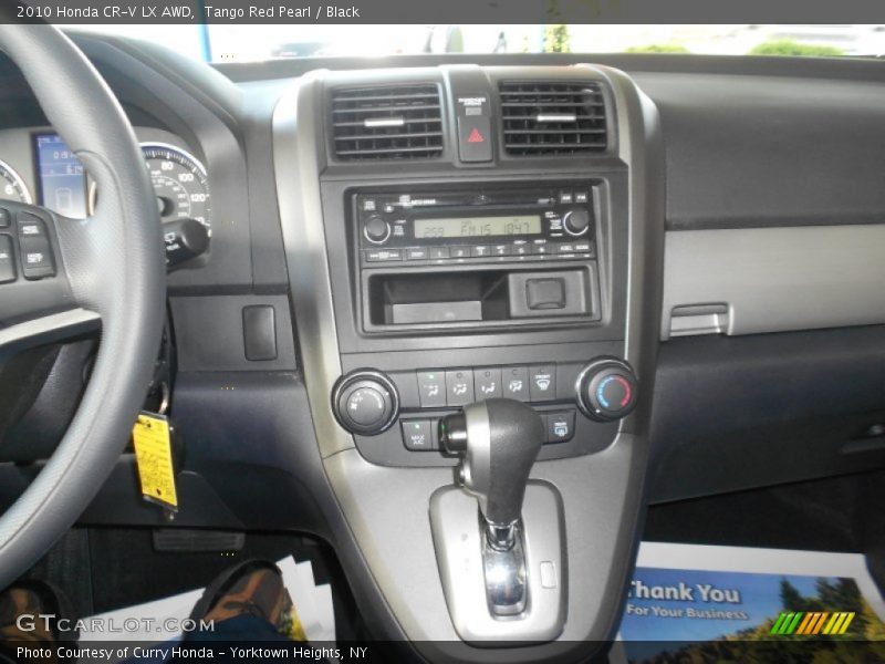 Tango Red Pearl / Black 2010 Honda CR-V LX AWD