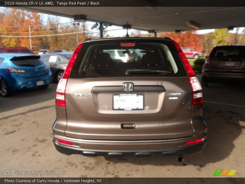 Tango Red Pearl / Black 2010 Honda CR-V LX AWD