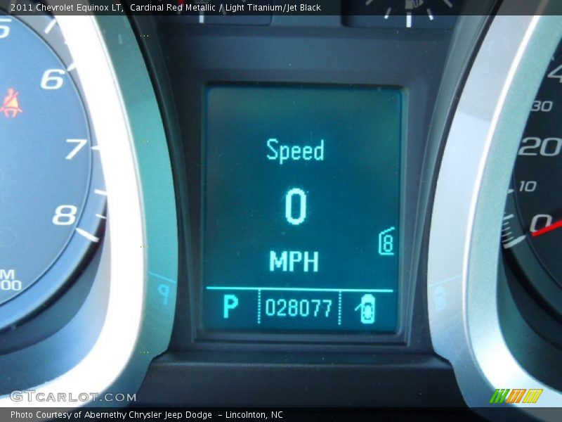 Cardinal Red Metallic / Light Titanium/Jet Black 2011 Chevrolet Equinox LT