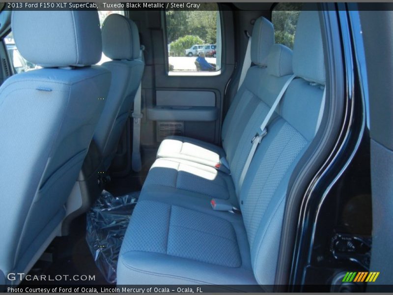 Rear Seat of 2013 F150 XLT SuperCab